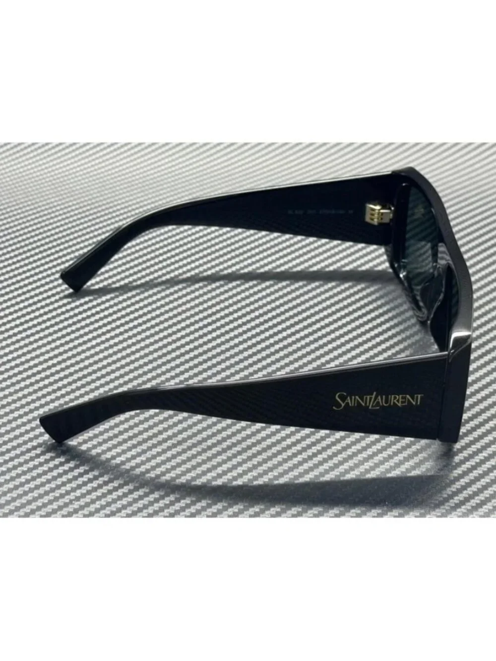 New Saint Laurent Women Black Sunglasses 57-15-140